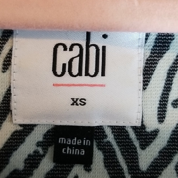 CABI 3034 Zig Zag Ponte knit jacket XS - Picture 8 of 10